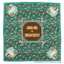 ANNA SUI × HELLO KITTY 大判 プリントハンカチ(約58cm) 0002 グリーン アナ スイ × ハローキティ │ アナスイ ANNA S...