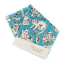 【SALE ¥880→¥660】25%OFF! ポール & ジョー アクセソワ タオルハンカチ レトロ 〜Eco Collection〜 ブルー | ポールアン...