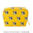 【ジョジョの奇妙な冒険 スターダストクルセイダース】 ポーチ イギー イエロー │ジョジョ JOJO タオル ハンカチ ハンドタオル ミニタオル レディース メンズ 女性 男性 子ども プレゼント ギフト プチギフト アニメ グッズ