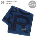 クロコダイル メンズ タオルハンカチ ロゴ ネイビー │ CROCODILE ギフト プレゼント プチギフト 贈り物 内祝い 記念日 誕生日 退職 退職祝い 内...