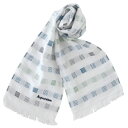 アクアスキュータムクールマフラー ブロック柄 ひんやり 接触冷感 ブルー │ Aquascutum アクアス ギフト プレゼント プチギフト 贈り物 内祝い 記念日 誕生日 退職 退職祝い 内祝い お礼 お返し 遅れてごめんね