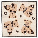 アクアスキュータム ゴブラン織 ガーゼハンカチ 0001 アイボリー │ Aquascutum アクアス ギフト プレゼント プチギフト 贈り物 内祝い 記念日...