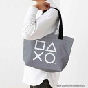 プレイステーション トートバッグ PlayStation Shapes ブラック │ PlayStation ギフト プレゼント プチギフト 贈り物 内祝い 記念日 誕生日 退職 退職祝い 内祝い お礼 お返し 遅れてごめんね