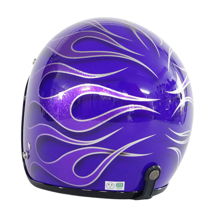 楽天市場】ジェットヘルメット レディース（カラーパープル）（車用品