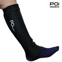  ヒート ブロック レッグ サポーター 足 膝 インナー ベベルギア LEG-H01/HEAT BLOCK LEG SUPPORTER POi DESIGNS 安全 ツーリング メンズ レディース 兼用 3サイズ ブラック 吸汗冷感