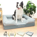 【P10倍★5/9〜16】返品交換保証 全2色 公式 犬 猫 撥水 大型 レザー調 ペットベッド カドルメリー 約95×70×25cm 低反発 破れにくい 小型...