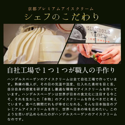 TVや雑誌で話題の贅沢なアイスクリーム。1つ1つ職人の手作りで日本一美味しいと言われる味をご堪能下さい。東京や大阪の店舗では行列のできる人気店です。お中元お祝いお歳暮などに喜ばれるギフトボックスお好みのフレーバーから選べる6個セット