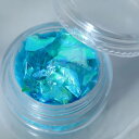 【レジン 封入素材】ホログラム グリッター ライトブルー 資材 ケース入り 素材 レジンアクセサリー レジンクラフト キーホルダーパーツ ハンドメイドアクセサリ...