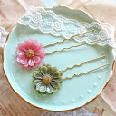 【2本セット】ヘアアクセサリー パーツ かんざし U字ピン 丸皿 ゴールド ハンドメイド アクセサリー ヘアアクセサリー 金具 セッティング台 レジン ハンドメイドアクセサリー UV レジンアクセサリー 作家 部品 資材 材料 クラフト 土台 和装