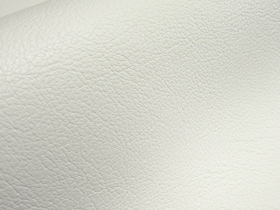 アウトドア 合皮レザー生地 無地 難燃 グレーホワイト [FP-SO-04]