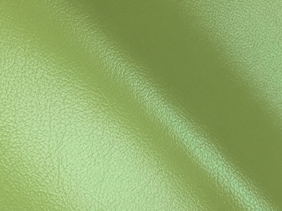合皮レザー生地【難燃 伸縮性 黄緑 巾137】[LAUREL-09]