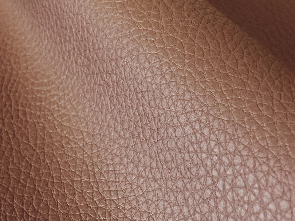 合皮レザー生地 難燃 広幅【ソフト シボ大 茶色】[SOFT-SHIB-04]