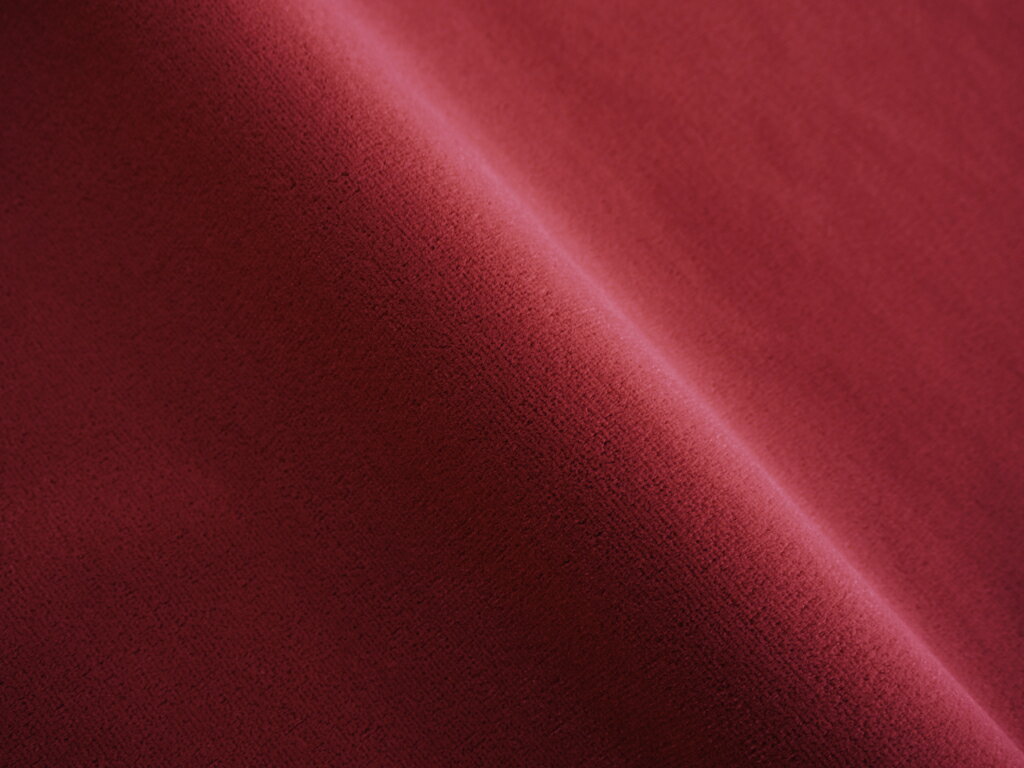【135×30cmカット生地】インテリア ベロア生地 モケット 厚手 ダークレッド 135×30cm [INB-03-C30]