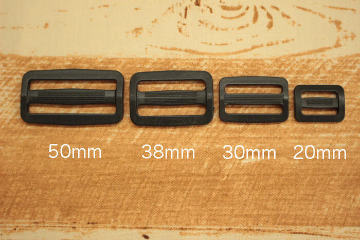 プラ送りカン 20mm幅用 1個入り【送りカン ハンドメイド パーツ ショルダー ショルダーバッグ 手作り 金具 手芸 手芸資材】