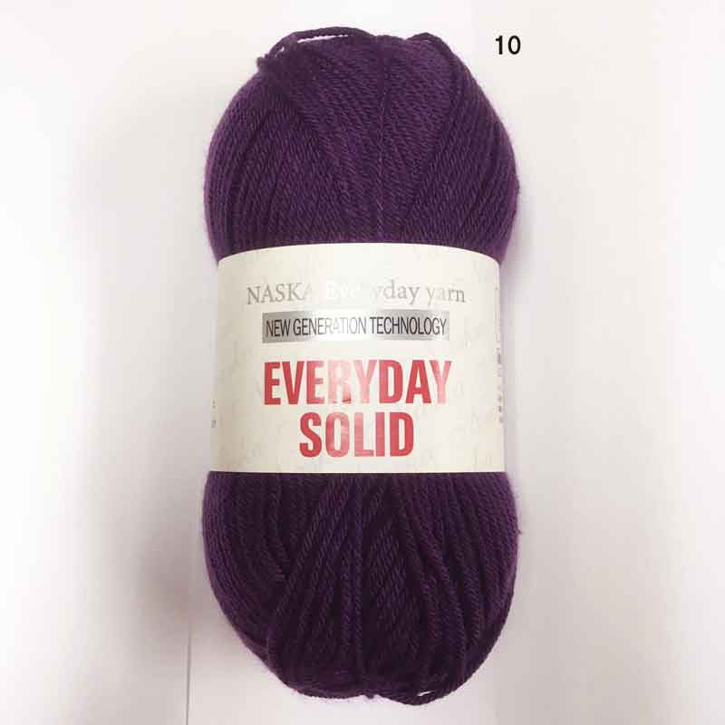 半額特価品 　内藤商事毛糸　EVERYDAY SOLID　エブリデイソリッド 10番　在庫処分のサムネイル