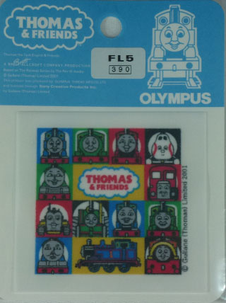 【メール便対応】オリムパス　トーマス　THOMAS＆FRIENDS　フロッキーワッペン　【FL5】　【入園・入学準備に】