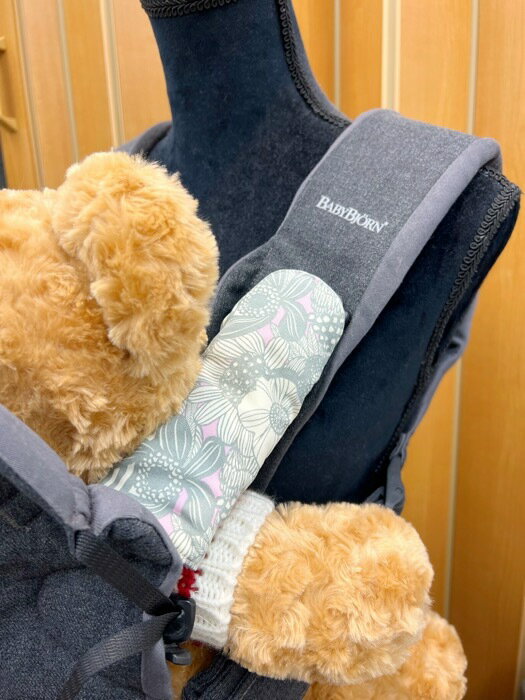 【半額クーポン！3980円→1990円】【選べる2セット】ビョルン ラクリス よだれカバー ロング 北欧柄 bjorn ビョルン 綿100% リバーシブル 日本製 ONE KAI Air ハーモニー よだれパッド 抱っこひも 送料無料 出産祝い ラッピング無料