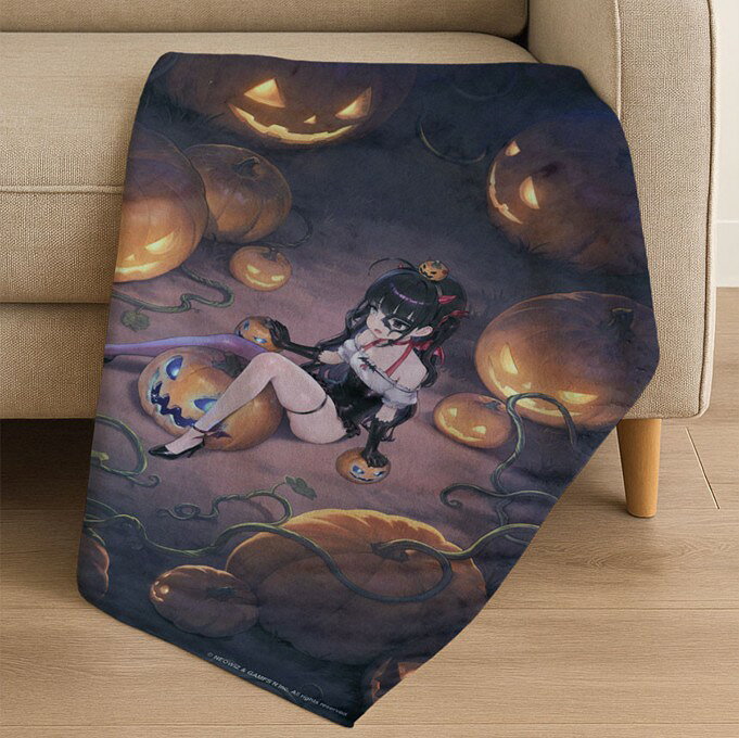 【新品 公式】ブラウンダスト2 リバーシブルブランケット サプライズゴースト グランヒルト かぼちゃ売りの少女 ソニャ HALLOWEEN NIGHT ハロウィン 韓国限定 POP-UP 公式MD 韓国 日本未発売 海外限定 GAMFS GAMEON BROWNDUST2 ブラダス2 特典 2026卓上カレンダー プレゼント [3]