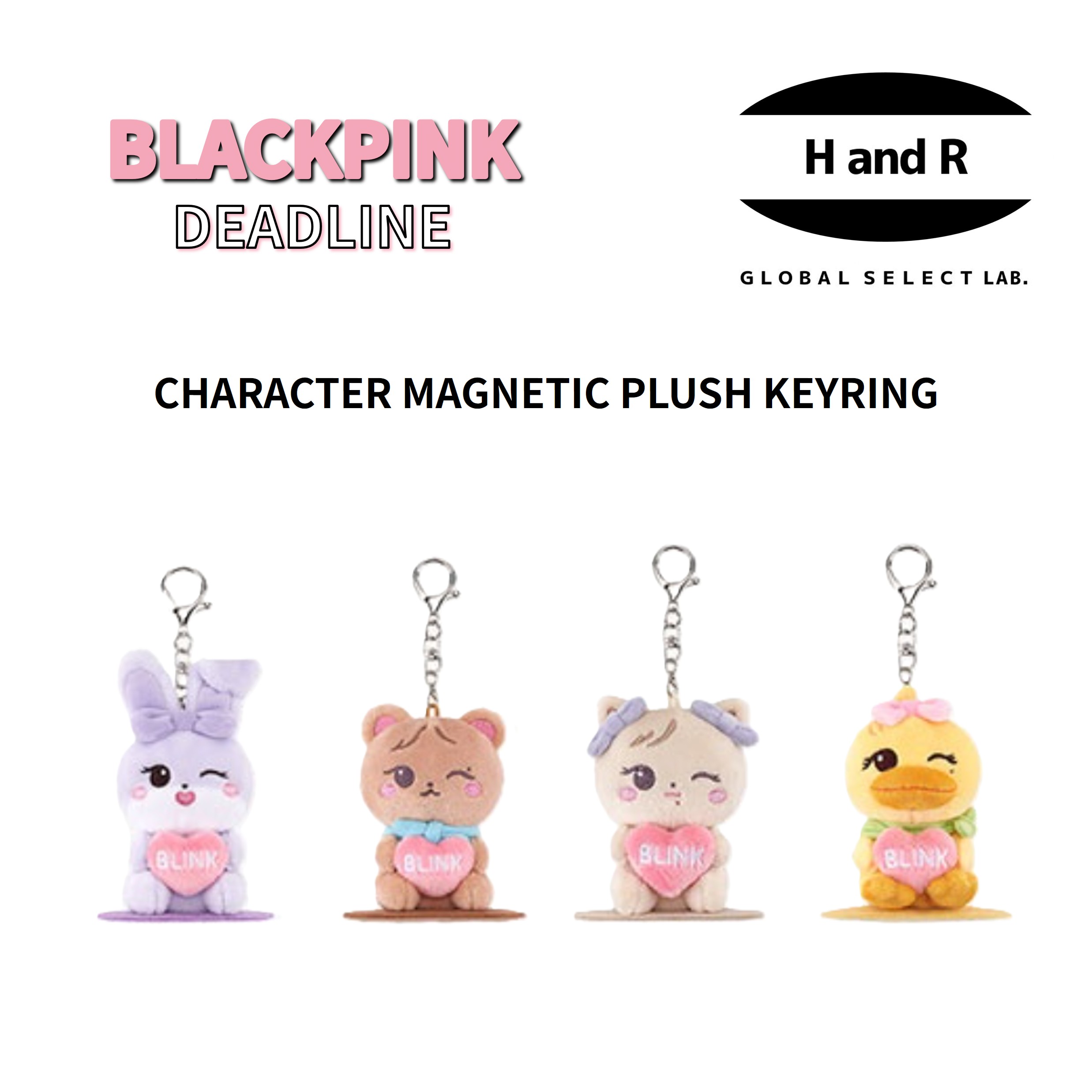 【正規品】 BLACKPINK WORLD TOUR DEADLINE 公式 グッズ CHARACTER MAGNETIC PLUSH KEYRING マグネット ぬいぐるみ キーリング キーホルダー 磁石 ブルピン ブラピン 公式グッズ SOOYA GOMDEUKI ROSIE PPEU ジス ジェニ ロゼ リサ メンバー選択可能 新品未開封 国内発送