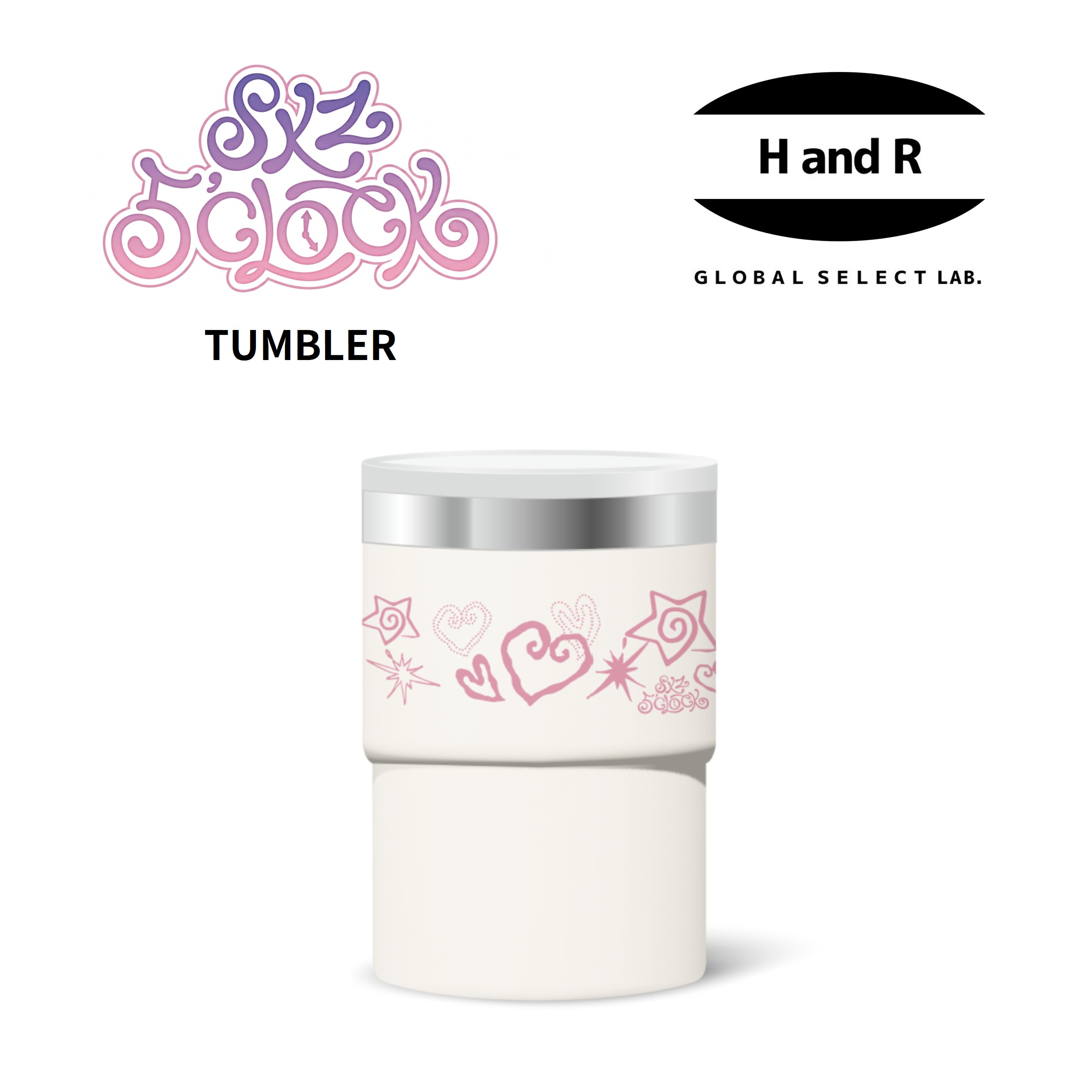 正規品 Stray Kids SKZ 5'CLOCK 公式グッズ TUMBLER タンブラー 350ml 保温 保冷 タンブラーカップ スキズ ファンミーティング ペンミ ステンレス 食器 キッチン雑貨 公式 MD 新品 未開封 韓国 プレゼント