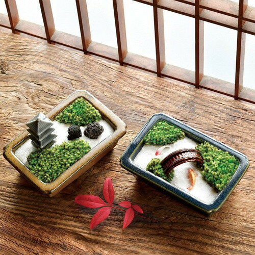 聖新陶芸　禅庭　zen　Garden　GD1047−1　三重塔
