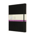モレスキン(MOLESKINE) クラシックノートブック ハードカバー ダブルレイアウト(無地×横罫) XLサイズ NB413HBK ブラック