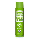 ドクターブロナー(DR.BRONNER’S) オーガニックリップバーム レモンライム 4g