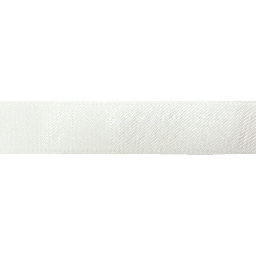 インディゴ　サテンリボン　12mm　PR640　42WH　ホワイト