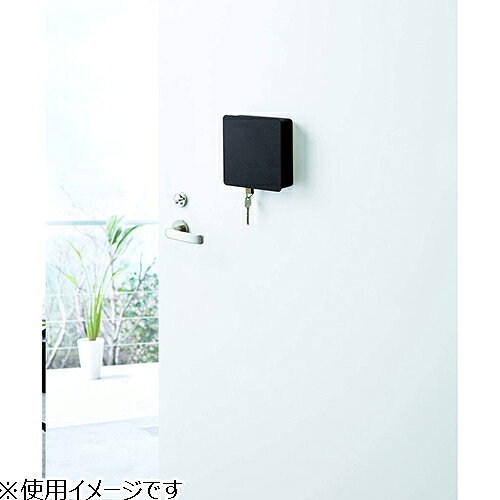 山崎実業 タワー(tower) マグネットキーフック 2段 4800 ブラック [2]