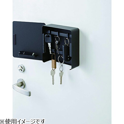 山崎実業 タワー(tower) マグネットキーフック 2段 4800 ブラック [3]