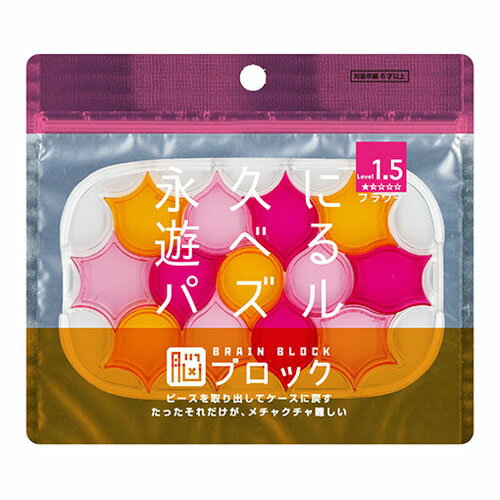 Crystal Puzzles - テンヨー　脳ブロック　フラワー　レベル1.5　TBB-08