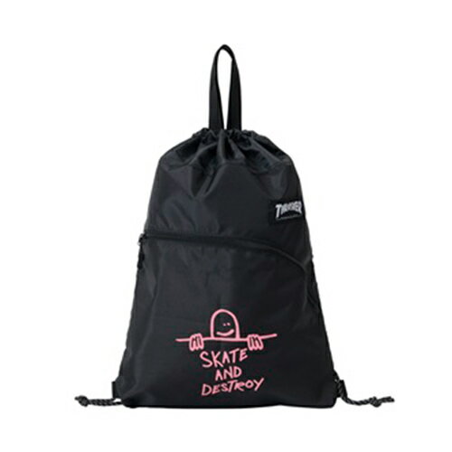 Rakuten - スラッシャー（THRASHER）　GONZ　SAD　ナップザック　4L　THーX　ピンク