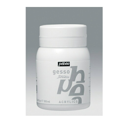 Paint - ステューディオ　ジェッソ　500mL　ホワイト