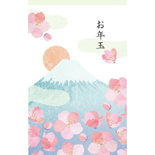 フロンティア お年玉ポチ袋 富士と梅 PCH-260 3枚入