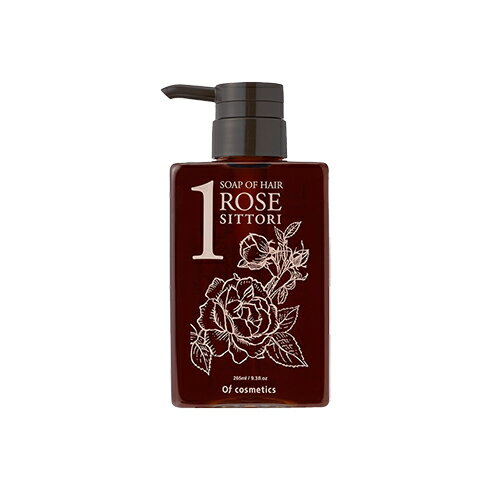 オブ・コスメティックス ソープオブヘア 1 RO シットリ ダマスクローズの香り 265mL オブ・コスメティックス ソープオブヘア 1 RO シットリ ダマスクローズの香り 265mL