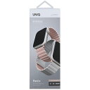 ユニーク(UNIQ) Revix Reversible Magnetic Silicone Strap AppleWatch 38/40/41mm ピンク/ベージュ