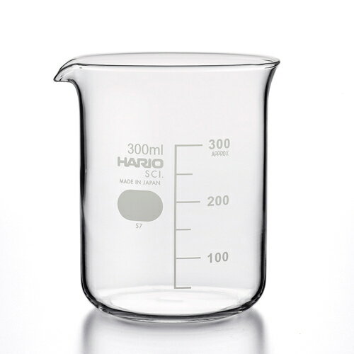 ハリオ HARIO ビーカー B‐300‐SCI 300mL│実験用品 ビーカー・フラスコ