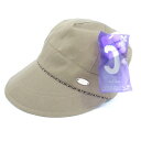 チャビーパックス(CHUBBY PUCKS) 遮光ワイドブリムキャスケット M 2131304KA カーキ