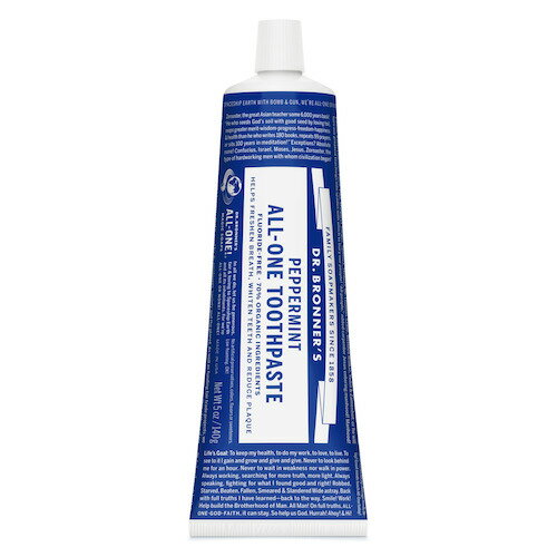 ドクターブロナー(DR.BRONNER’S) オールワントゥースペースト ペパーミント 140g