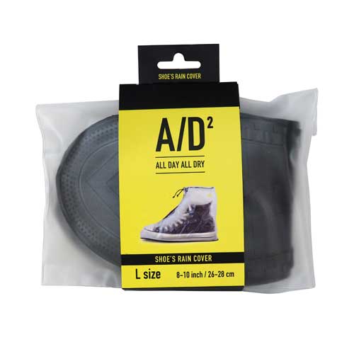 楽天ハンズ（HANDS）楽天市場店A/D2　ALL　DAY　ALL　DRY　シューズレインカバー　L　クリア