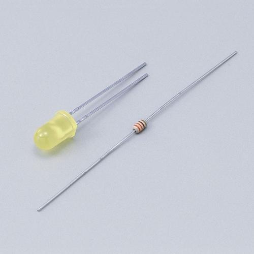 エルパ(ELPA) LED HK-LED5H 径5mm イエロー [2]