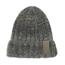 FREEKNOT かすりリブニットワッチ Y3200−F−90 ブラック