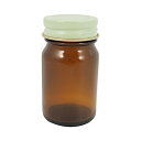 カミオカ 薬瓶 茶遮光 20mL その1