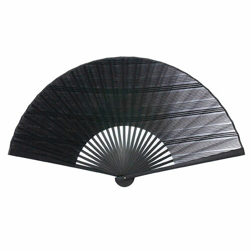 白竹堂　横縞グラデ　黒