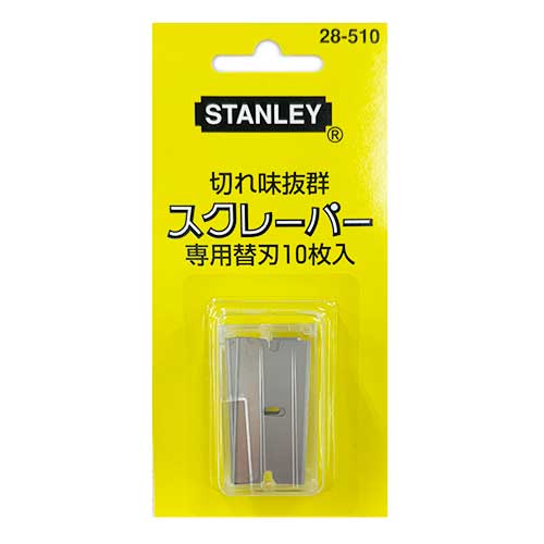 詳細説明【特長】・スタンレー（STANLEY）スクレーパー／28-500専用の替刃です。&nbsp;商品仕様（スペック）入数：10枚STANLEY／スクレーパー専用の替刃です