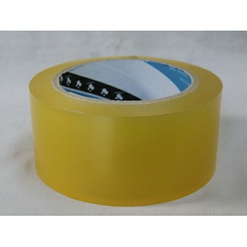 テラオカ ビニールテープ No.312 50mm×30m巻 透明つや消し│ガムテープ 粘着テープ 透明テープ