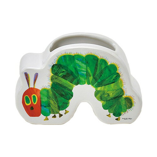 聖新陶芸　はらぺこあおむし　わくわく陶器ポットガーデン　HP06-02　ワイルドスト...