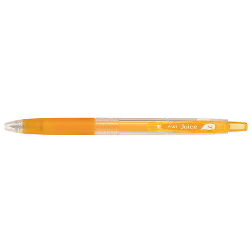 パイロット（PILOT）　ジュース（Juice）　ゲルインキボールペン　LJU−10F−KAO　細字0.7mm　蛍光アプリコットオレンジ