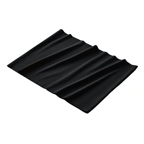 アンドオンド（＆ONDO）　微起毛あったかハラマキ　ゆったりサイズ　ブラック