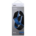ユニーク(UNIQ) Revix Reversible Magnetic Silicone Strap AppleWatch 38/40/41mm ブルー/ブラック(2)